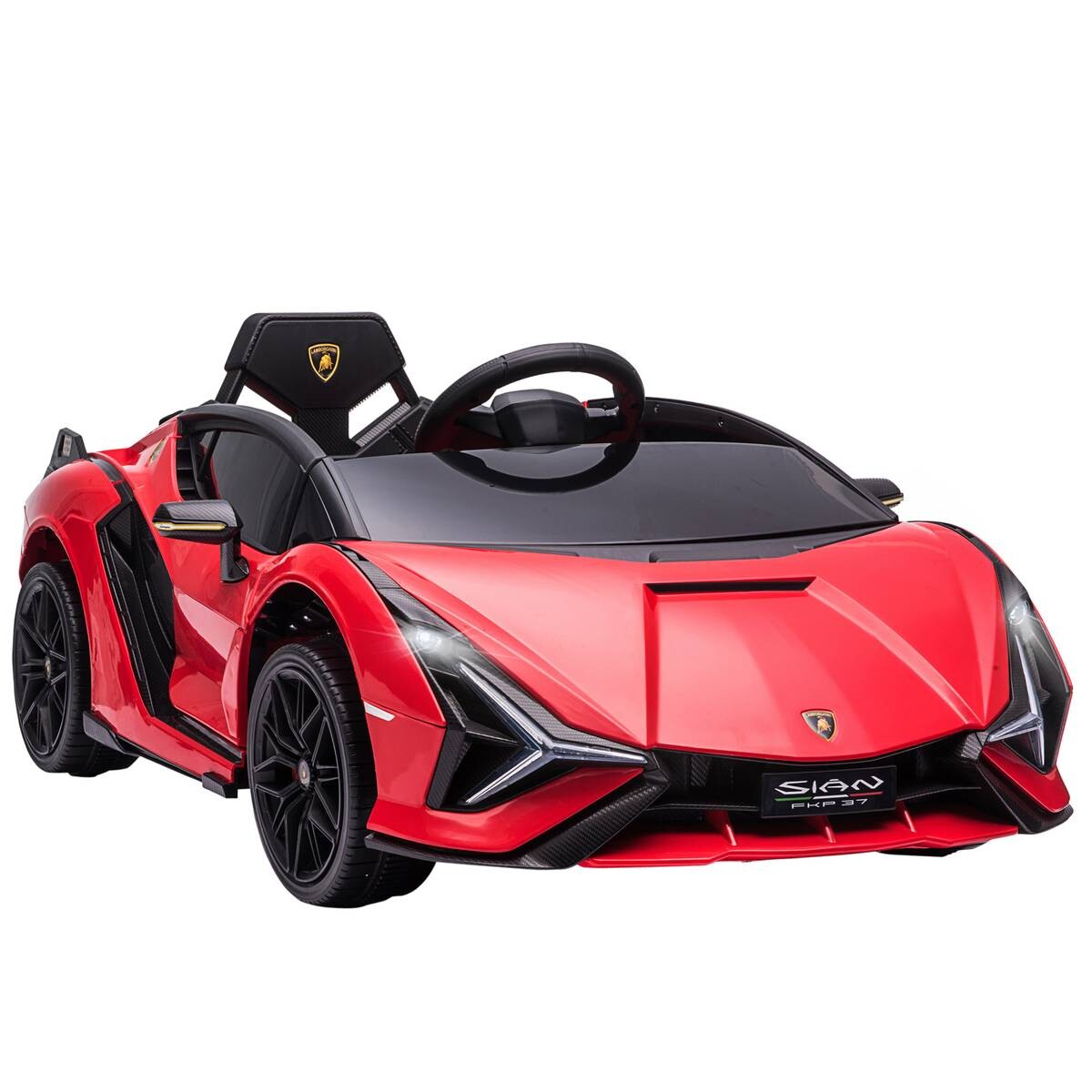 HOMCOM Kinder-Elektroauto rot B/H/L: ca. 62x65x132 cm