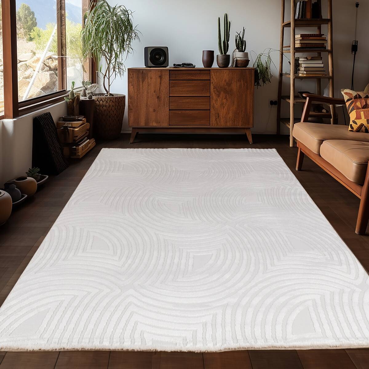 Ayyildiz Teppich SAHARA creme B/L: ca. 120x170 cm