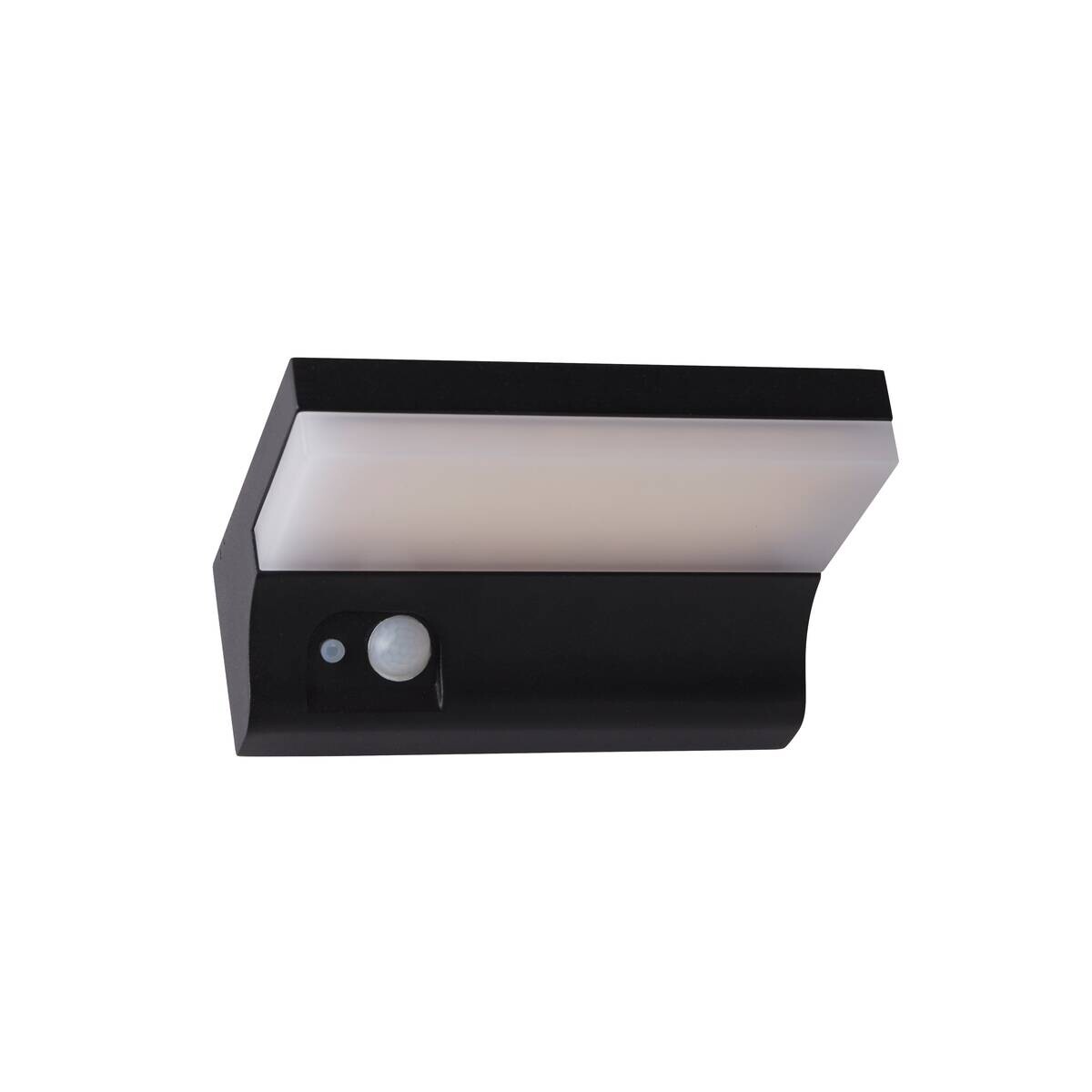 LED-Außenwandleuchte klar schwarz weiß B/H/T: ca. 16x6x11,8 cm