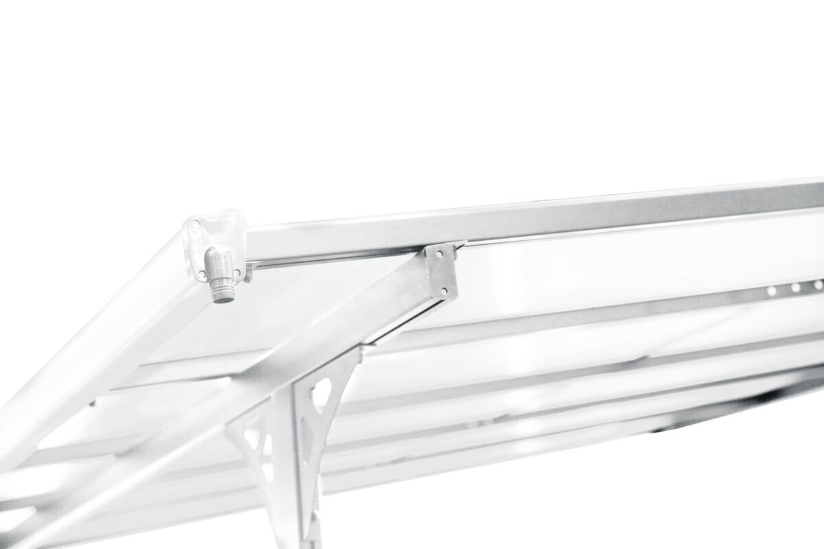 Westmann Terrassenüberdachung Bruce weiß Aluminium B/H/L: ca. 617x270x300 cm