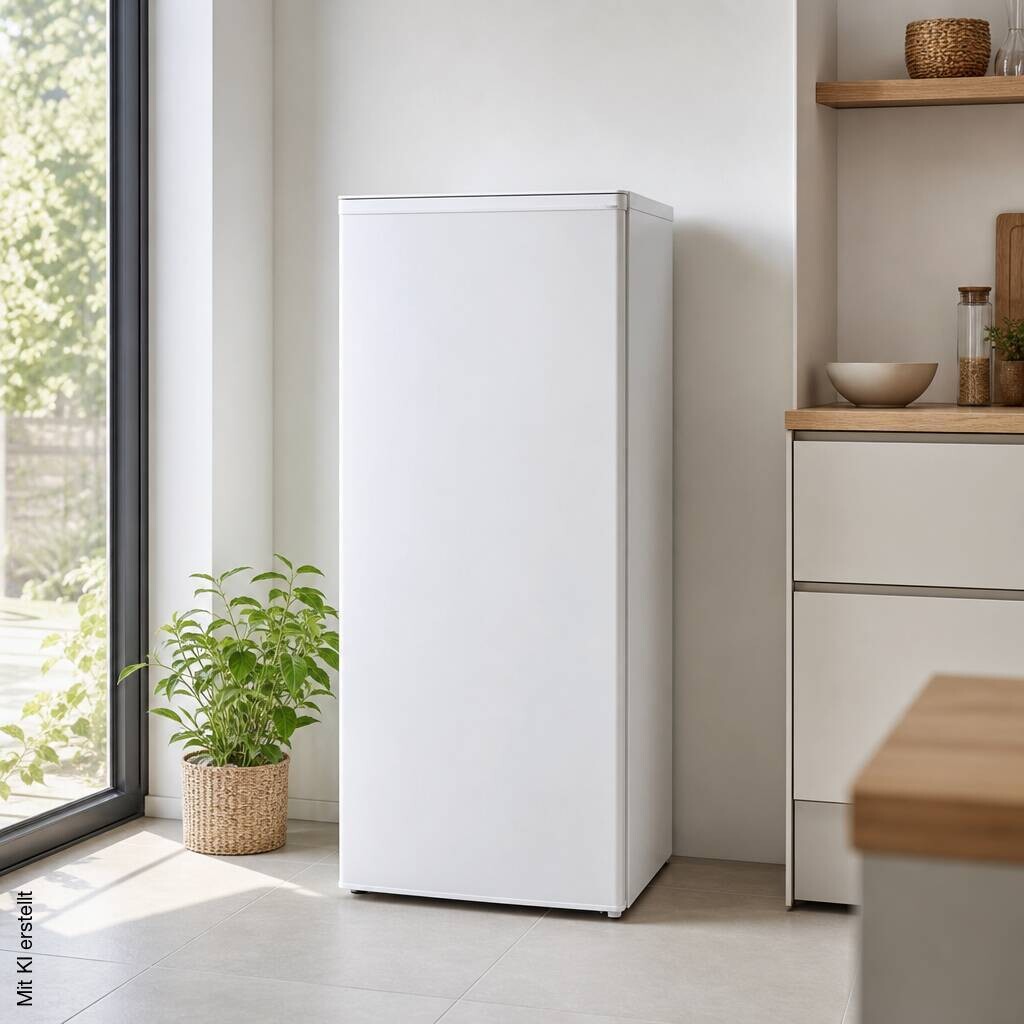 POCOline Gefrierschrank GS142-160EW weiß B/H/T: ca. 55x142x55 cm