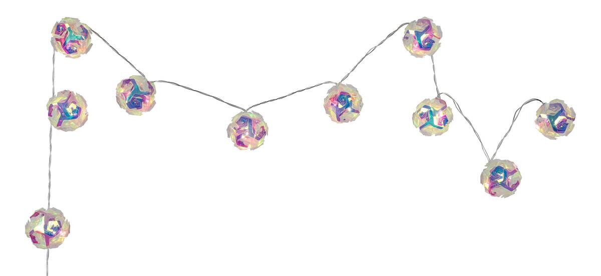 Nolo LED-Lichterkette String transparent B/H/T: ca. 165x5x4 cm