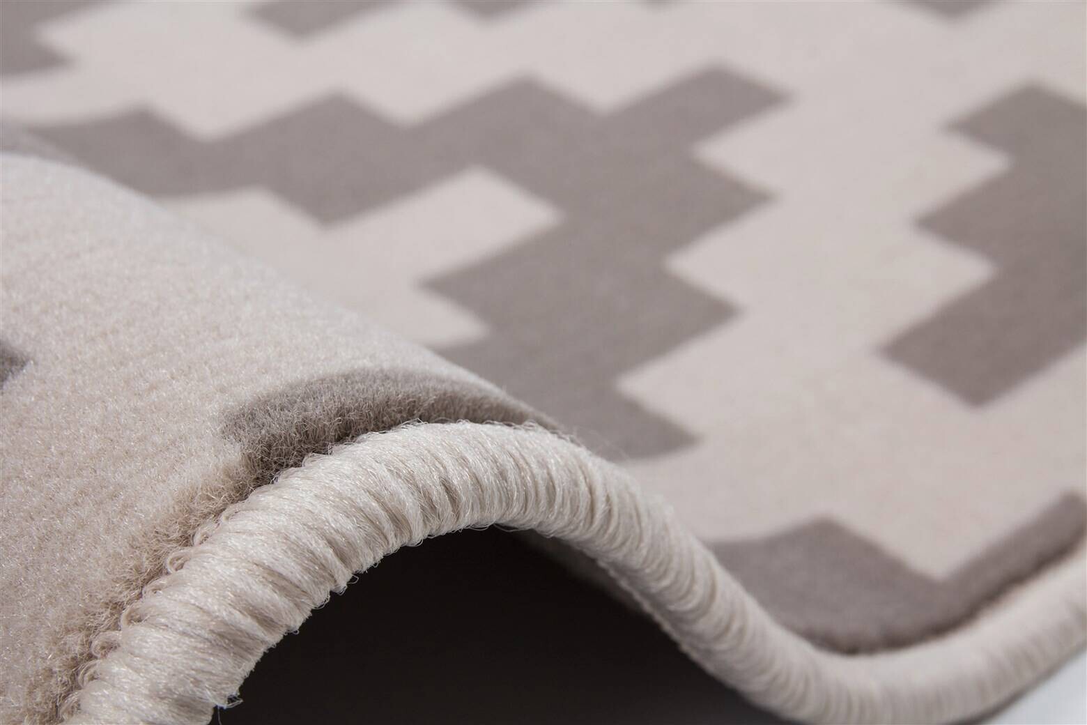 Kayoom Kurzflorteppich Now! 325 taupe B/L: ca. 80x150 cm