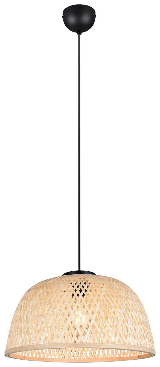 Reality Pendelleuchte schwarz Metall H: ca. 150 cm E27 1 Brennstellen