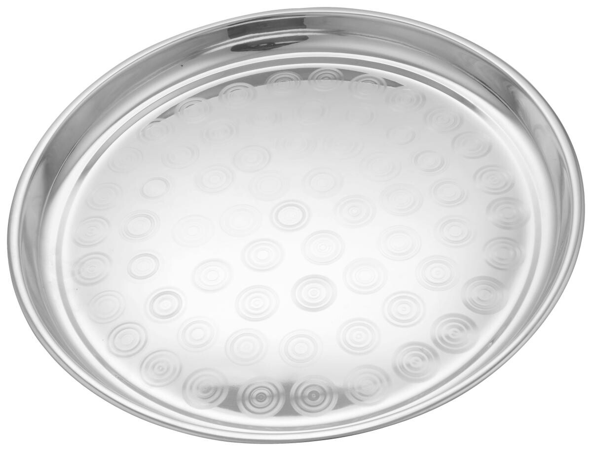 POCOline Tablett silber Edelstahl