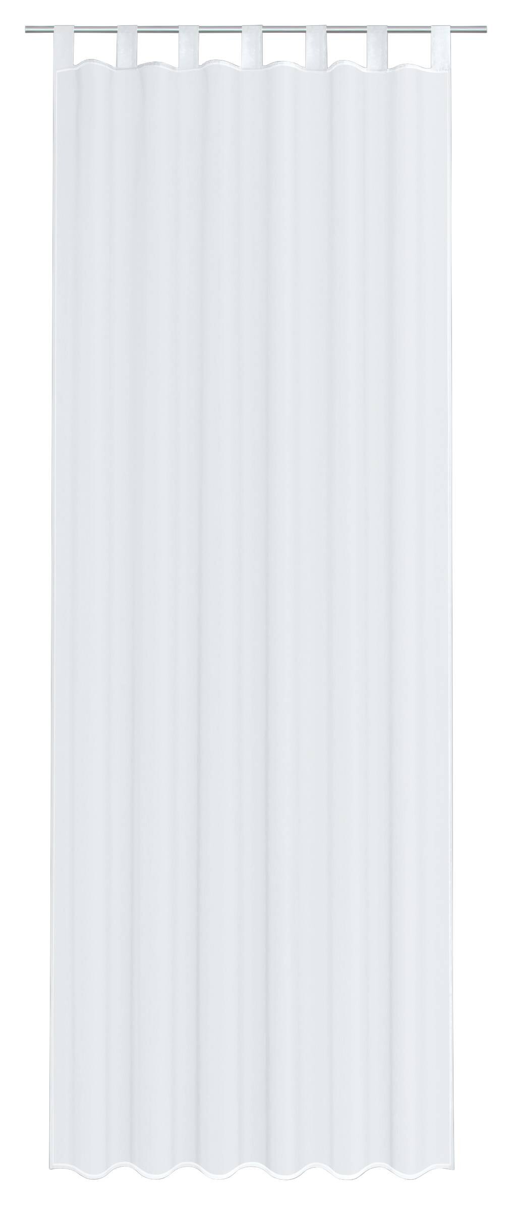 POCOline Kombivorhang Nouveau weiß B/L: ca. 140x300 cm