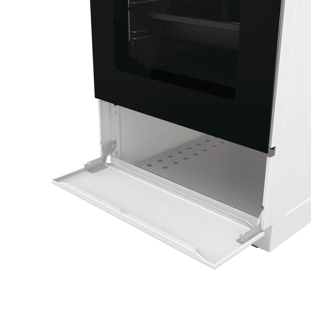 Gorenje Standherd 50cm mit Glaskeramikkochfeld GEC5A22WG weiß B/H/T: ca. 50x85x60 cm