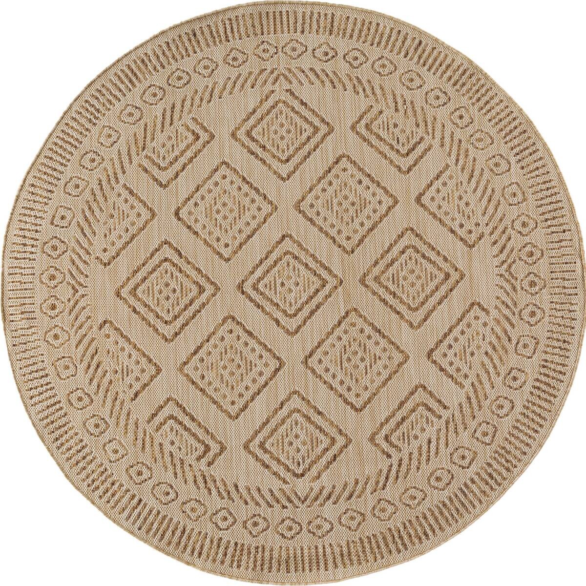Ayyildiz Flachwebteppich MIRA beige D: ca. 120 cm