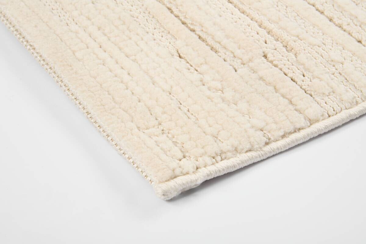Webteppich Relax creme B/L: ca. 120x170 cm