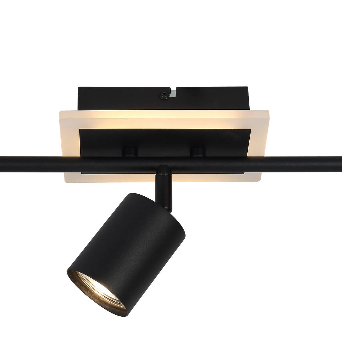 POCOline LED-Spot Akshan schwarz Metall B/H/L: ca. 9,5x16x55 cm 3 Brennstellen
