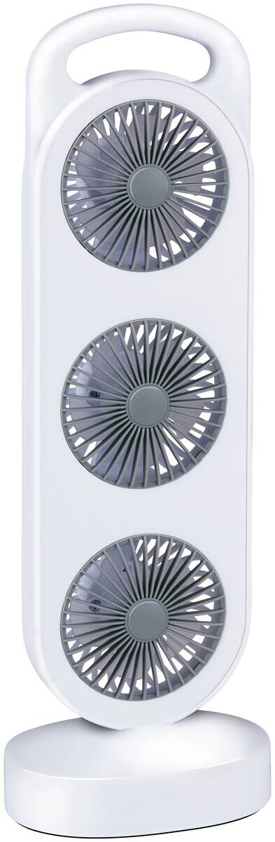 Lifetime Standventilator 871125243632 weiß Kunststoff B/H/L: ca. 13x8,2x37 cm