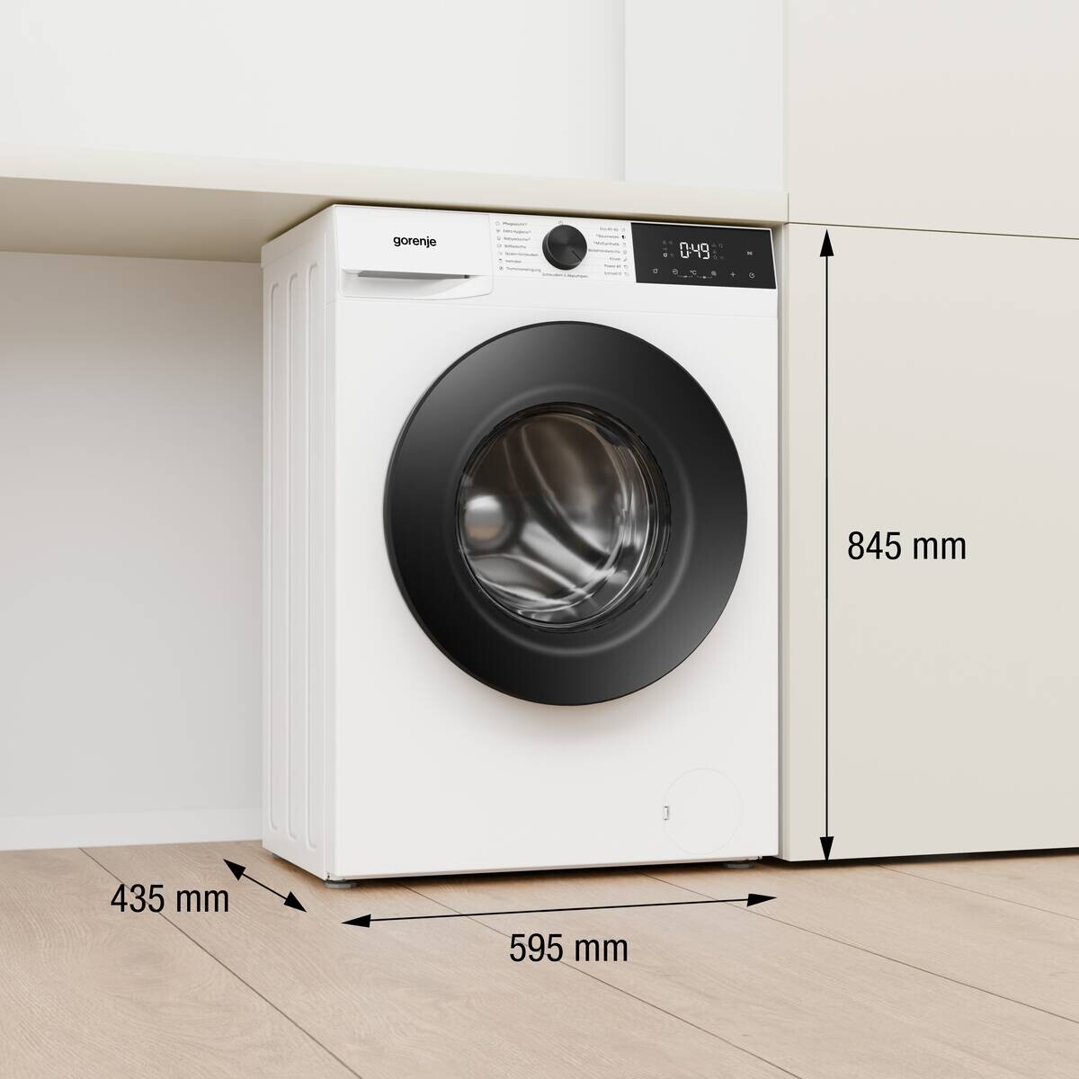 Gorenje Waschmaschine W5G2PS74A1P2 weiß B/H/T: ca. 59,5x84,5x43,5 cm ca. 7 kg