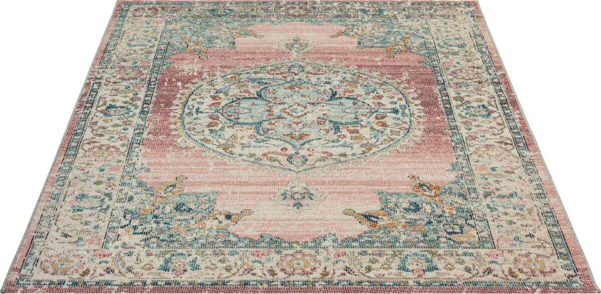 Outdoorteppich Salsa Outdoor pink B/H/L: ca. 80x13x300 cm
