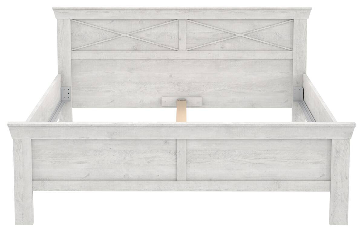 Bett weiß Pinie Nachbildung Liegefläche B/L: ca. 180x200 cm