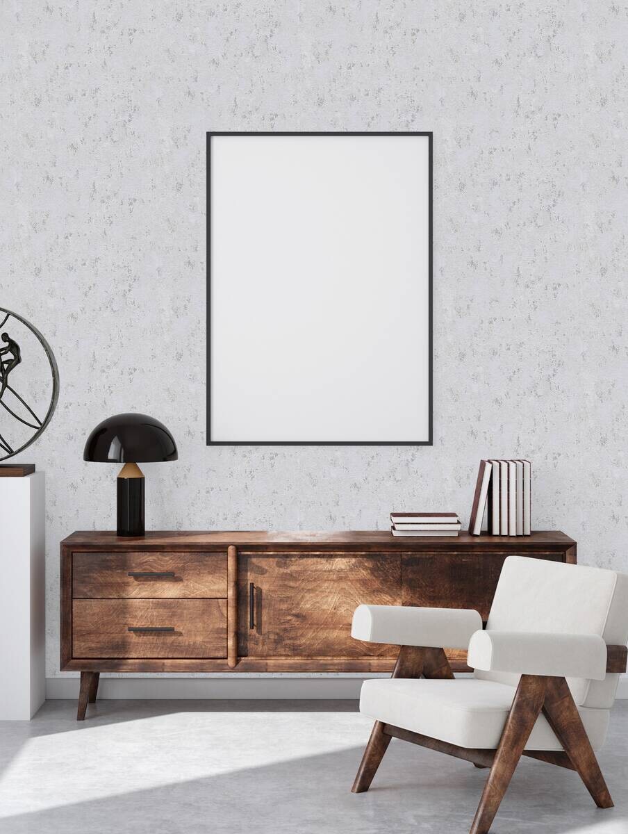 A.S.Creation Vliestapete silber B/H/D: ca. 53x1005x9 cm