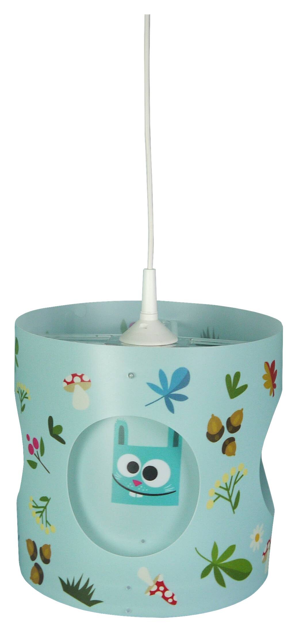 Niermann Dreh-Pendelleuchte Zanimo multicolor Kunststoff D: ca. 25 cm E27 1 Brennstellen