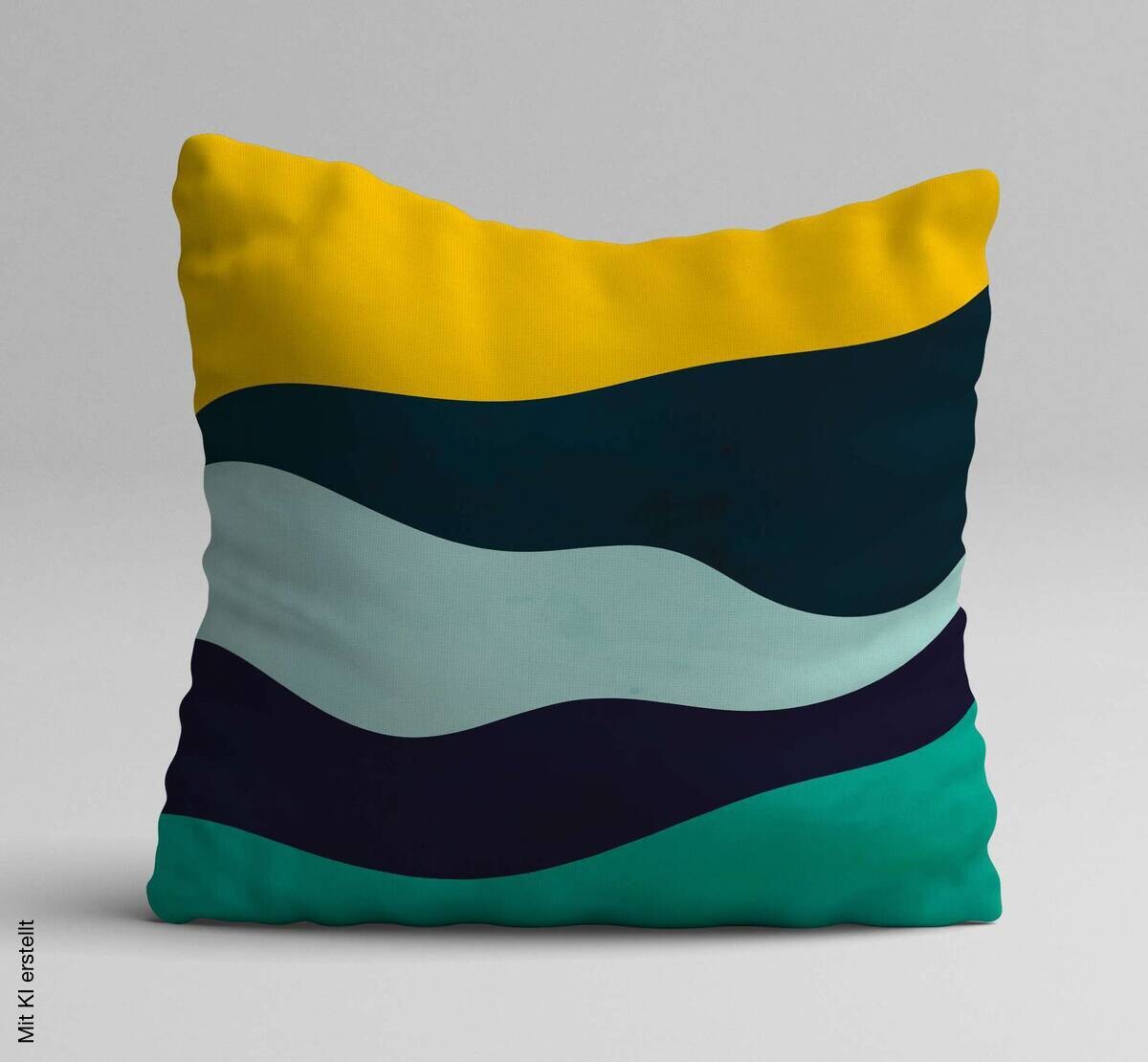 Kissenbezug mehrfarbig Polyester B/L: ca. 43x43 cm