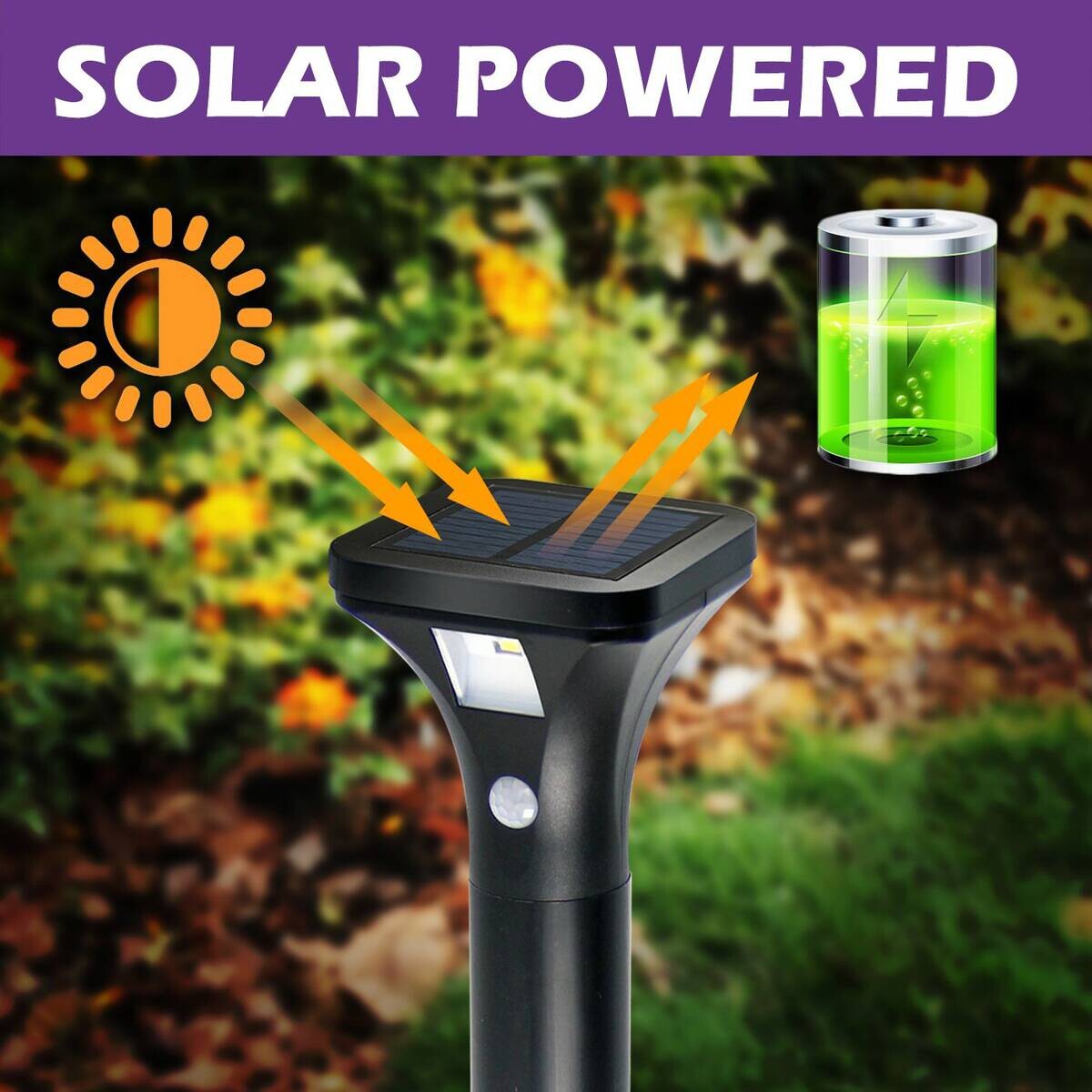 Solar-Wegeleuchte