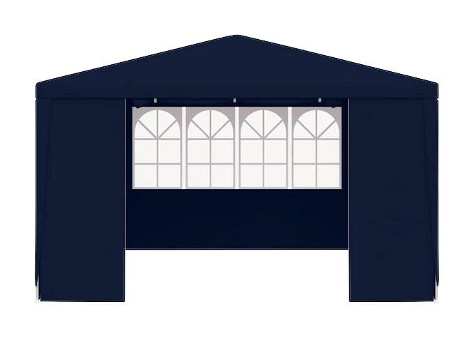 vidaXL Pavillon blau Stahl B/H/L: ca. 400x275x400 cm