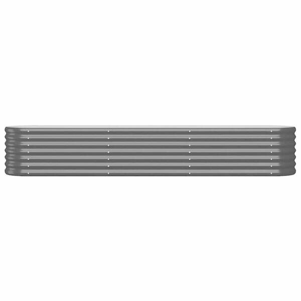 Hochbeet anthrazit Stahl B/H/L: ca. 40x36x224 cm