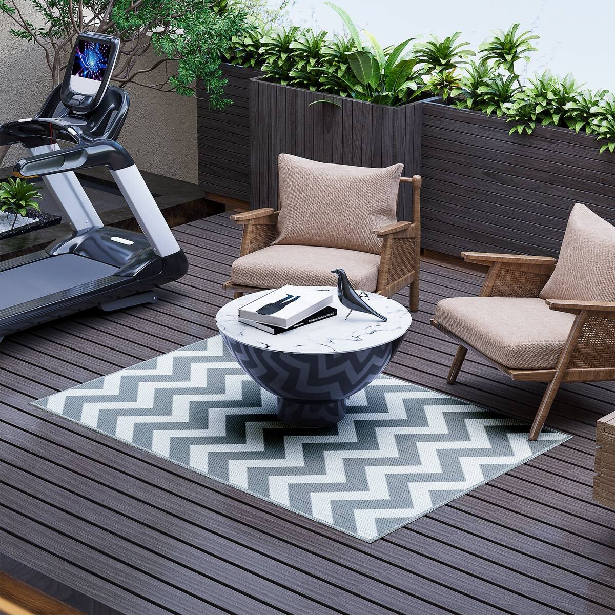 Outsunny Outdoor-Teppich
