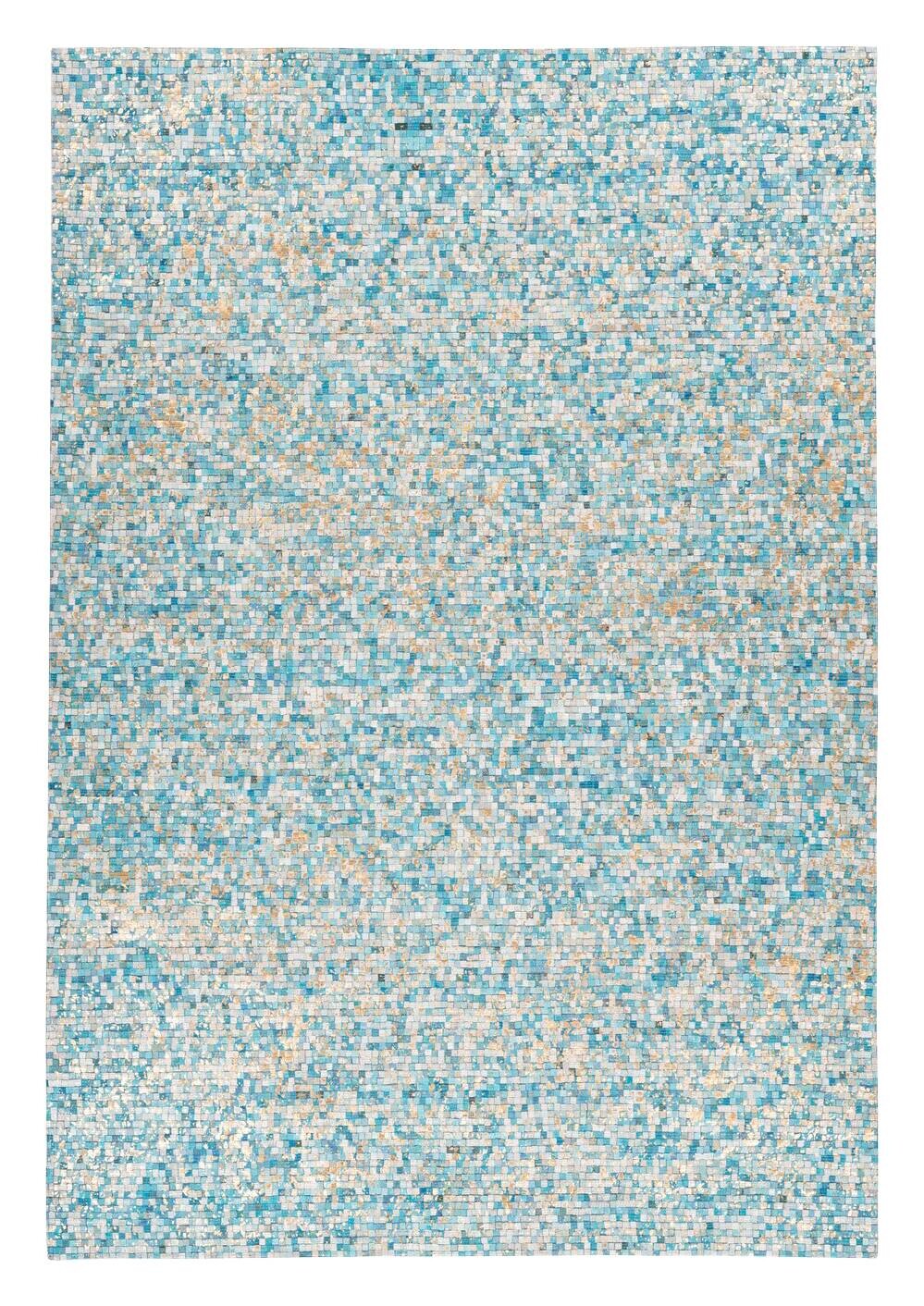 Arte Espina Flachflorteppich Finish 125 hellblau B/H/L: ca. 200x0,5x290 cm