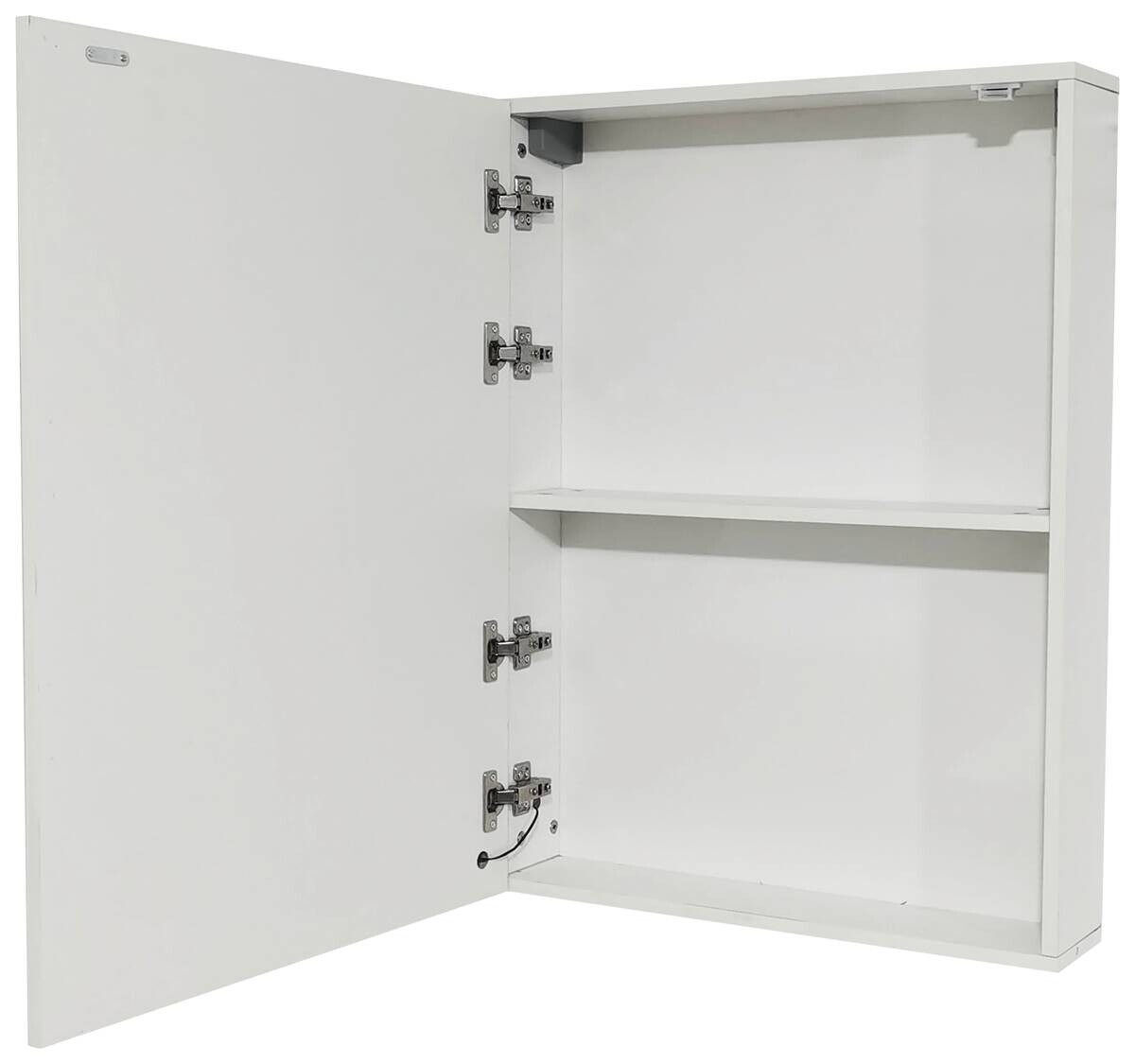 Spiegelschrank Josi weiß B/H/T: ca. 60x80x15 cm