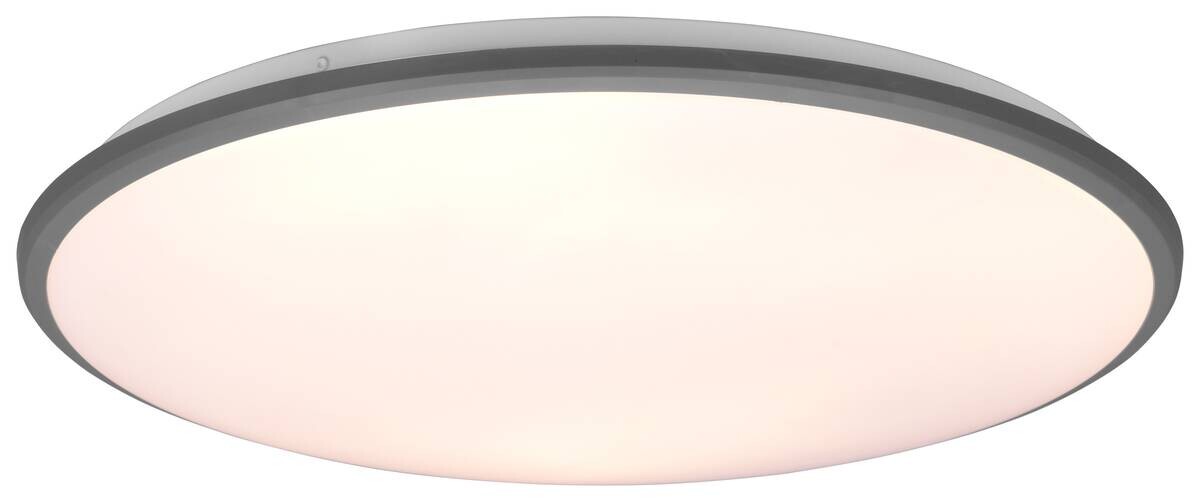 LED-Deckenleuchte Limbus titanfarbig Kunststoff B/L: ca. 7,5x50 cm