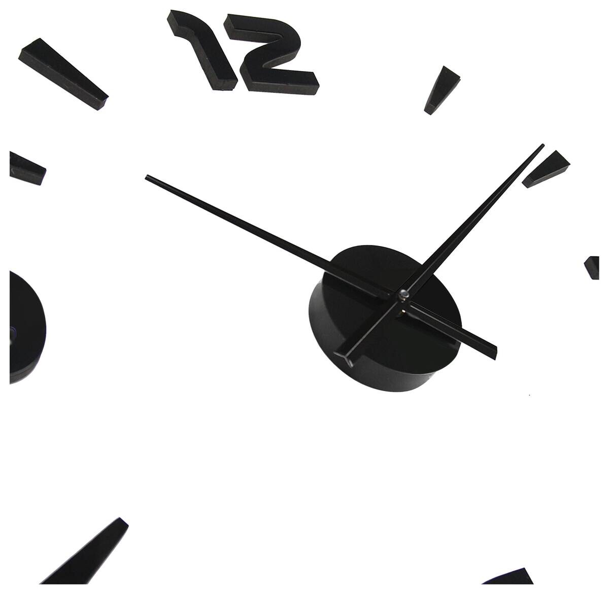Wanduhr schwarz