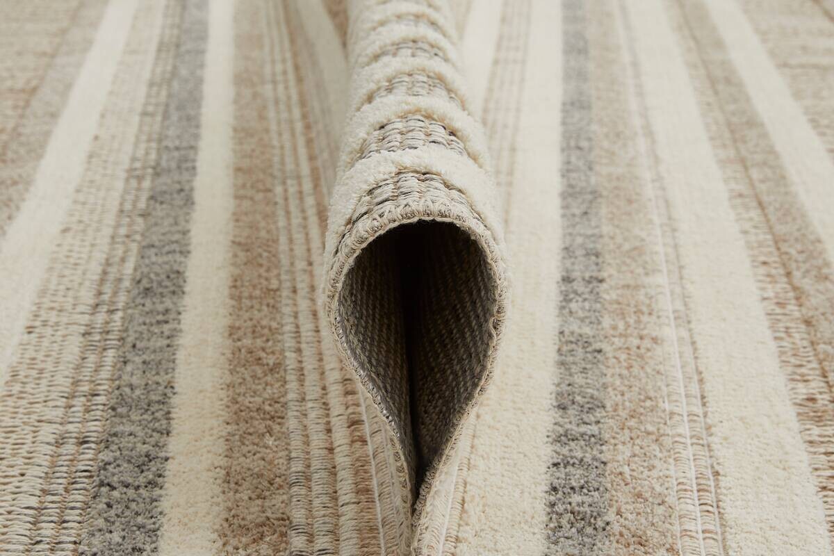 Webteppich Crosby Cremegrau B/L: ca. 160x230 cm