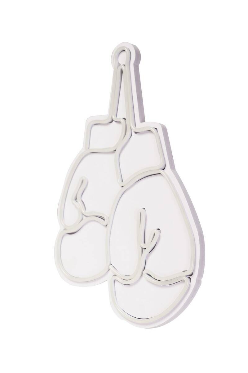 Opviq LED-Wandleuchte weiß PVC B/H/T/L: ca. 28x44x3x28 cm
