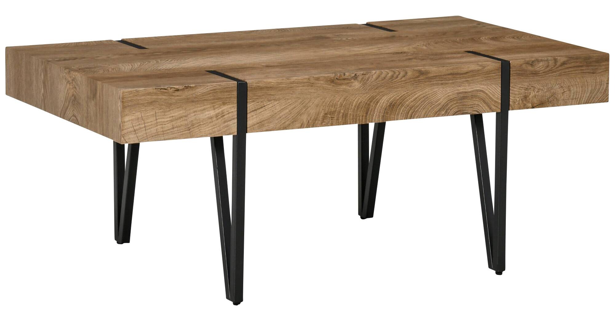 Couchtisch natur Optik B/H/T: ca. 105x42x60 cm
