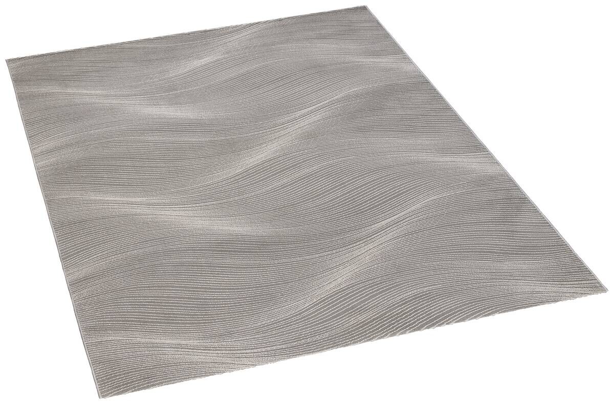 Webteppich Leonie grau B/L: ca. 160x230 cm