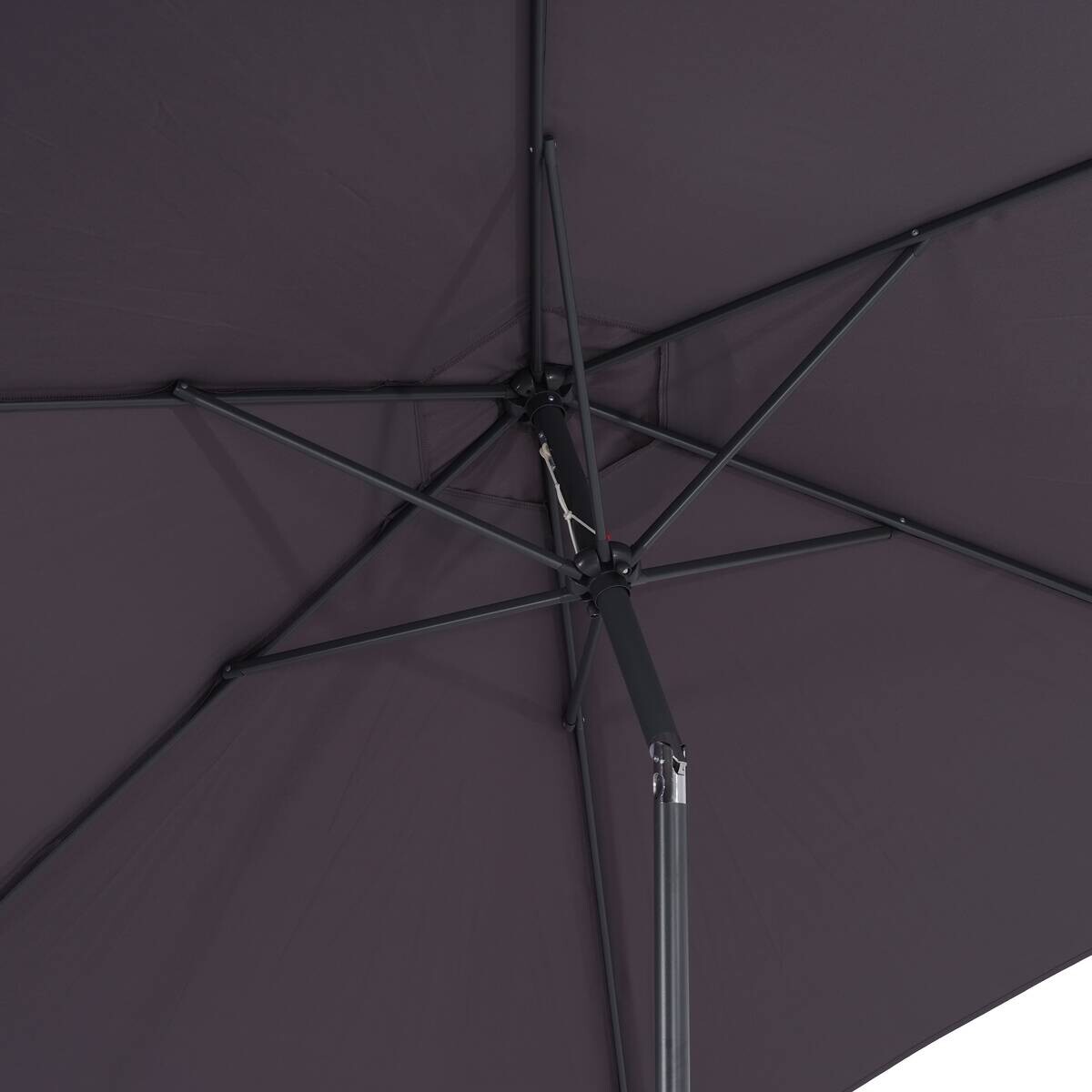 POCOline Sonnenschirm anthrazit Polyester H/D: ca. 240x300 cm