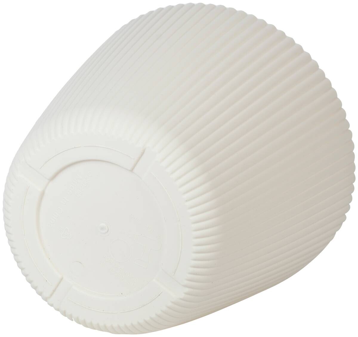Pflanztopf creme Kunststoff H/D: ca. 21x24 cm