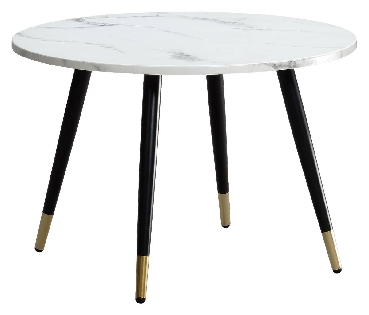 Wohnling Couchtisch weiß Marmor B/H/T: ca. 60x41x60 cm