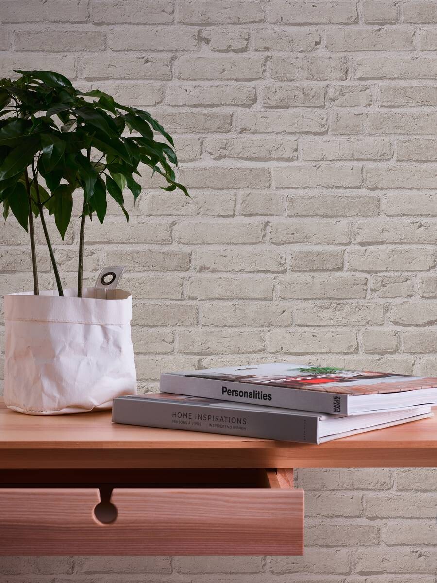 A.S.Creation Vliestapete Best of Wood`n Stone 2nd Edition Steine grau B/L: ca. 53x1005 cm