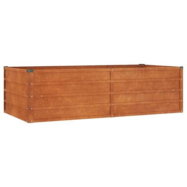 Hochbeet braun Stahl B/H/L: ca. 80x45x160 cm