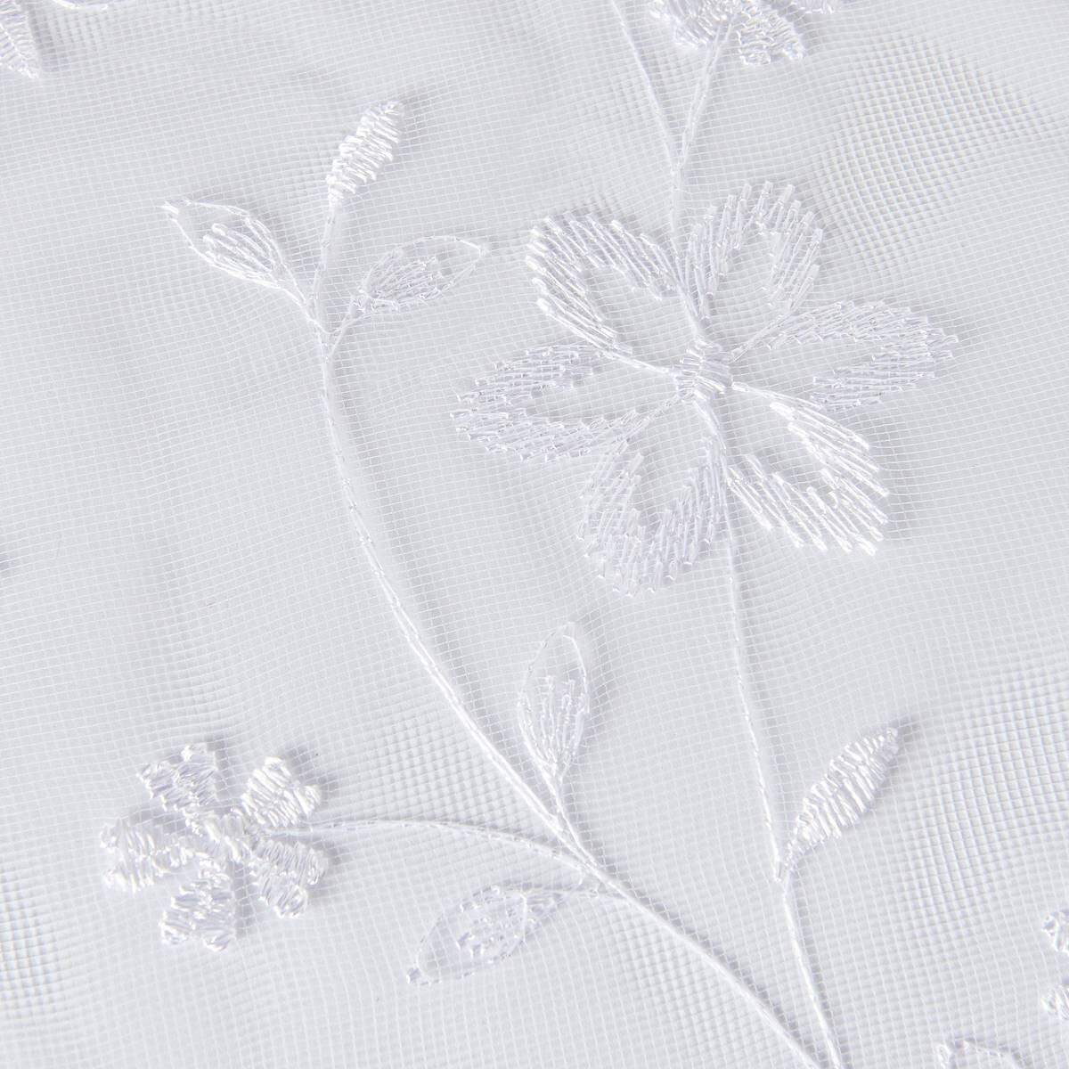 Store-Meterware Roswitha weiß H: ca. 280 cm