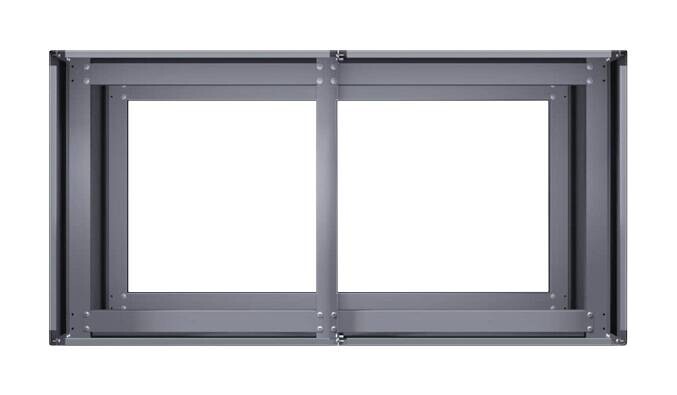 vidaXL Pflanzkübel anthrazit Stahl B/H/L: ca. 40x80x80 cm