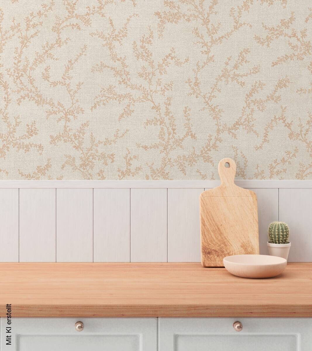 A.S.Creation Vliestapete beige braun creme B/H/D: ca. 53x1005x8,1 cm