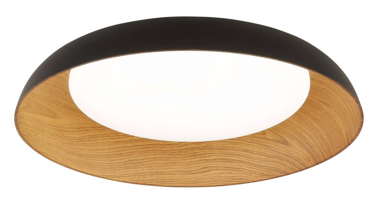 GLOBO LED-Deckenleuchte ORBIS weiß Metall H/D: ca. 9,5x48 cm 1 Brennstellen