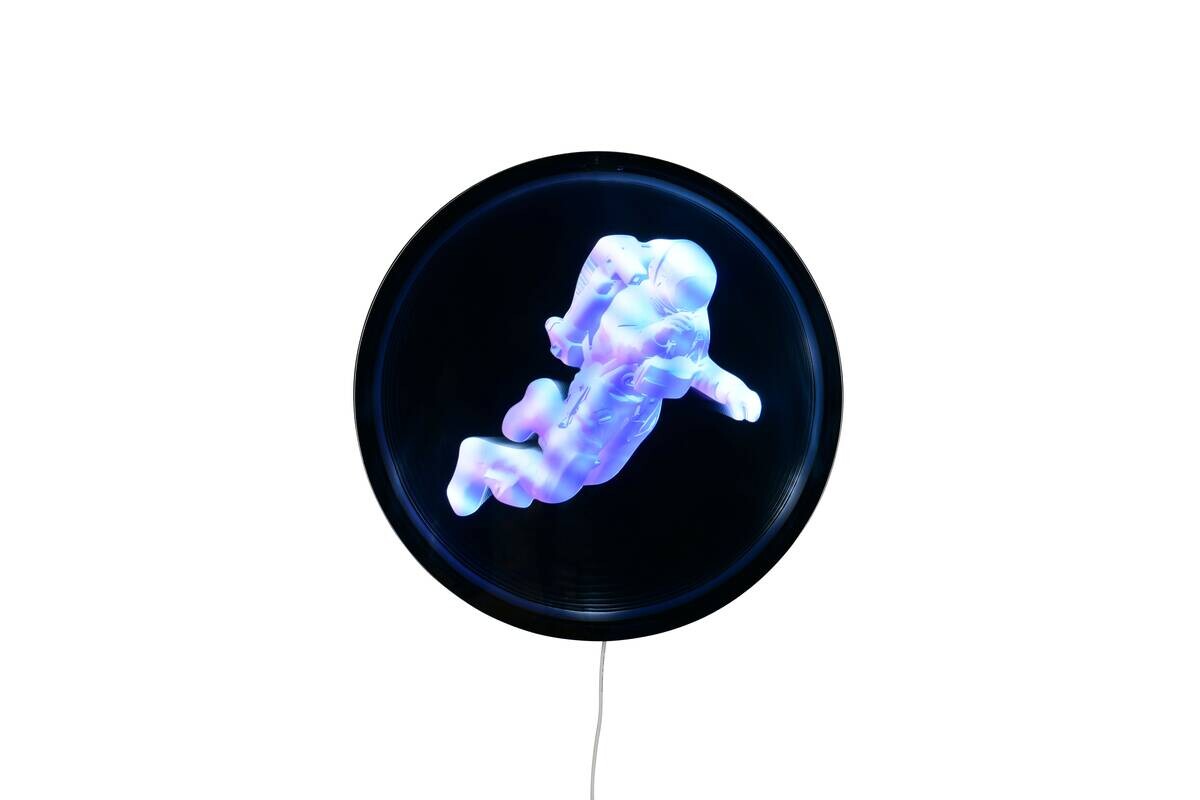 Reality LED-Wandleuchte Duke schwarz B/H: ca. 40x3 cm