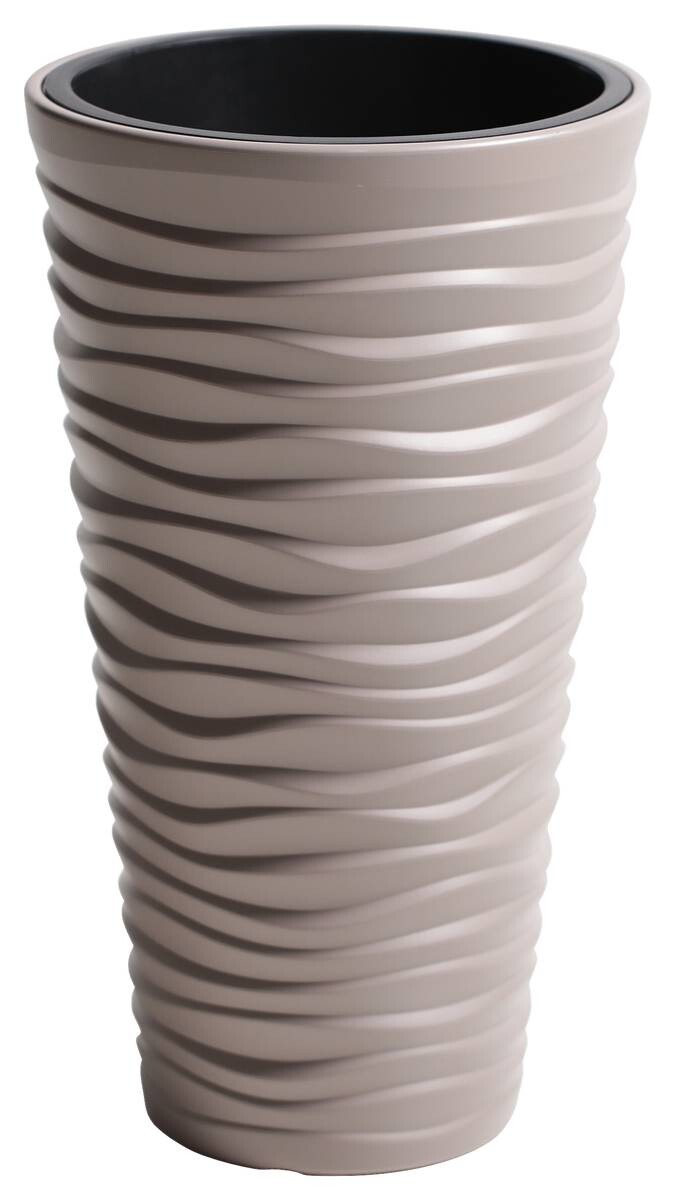 Prosperplast Pflanztopf Sand mokka Kunststoff H/D: ca. 52x30 cm