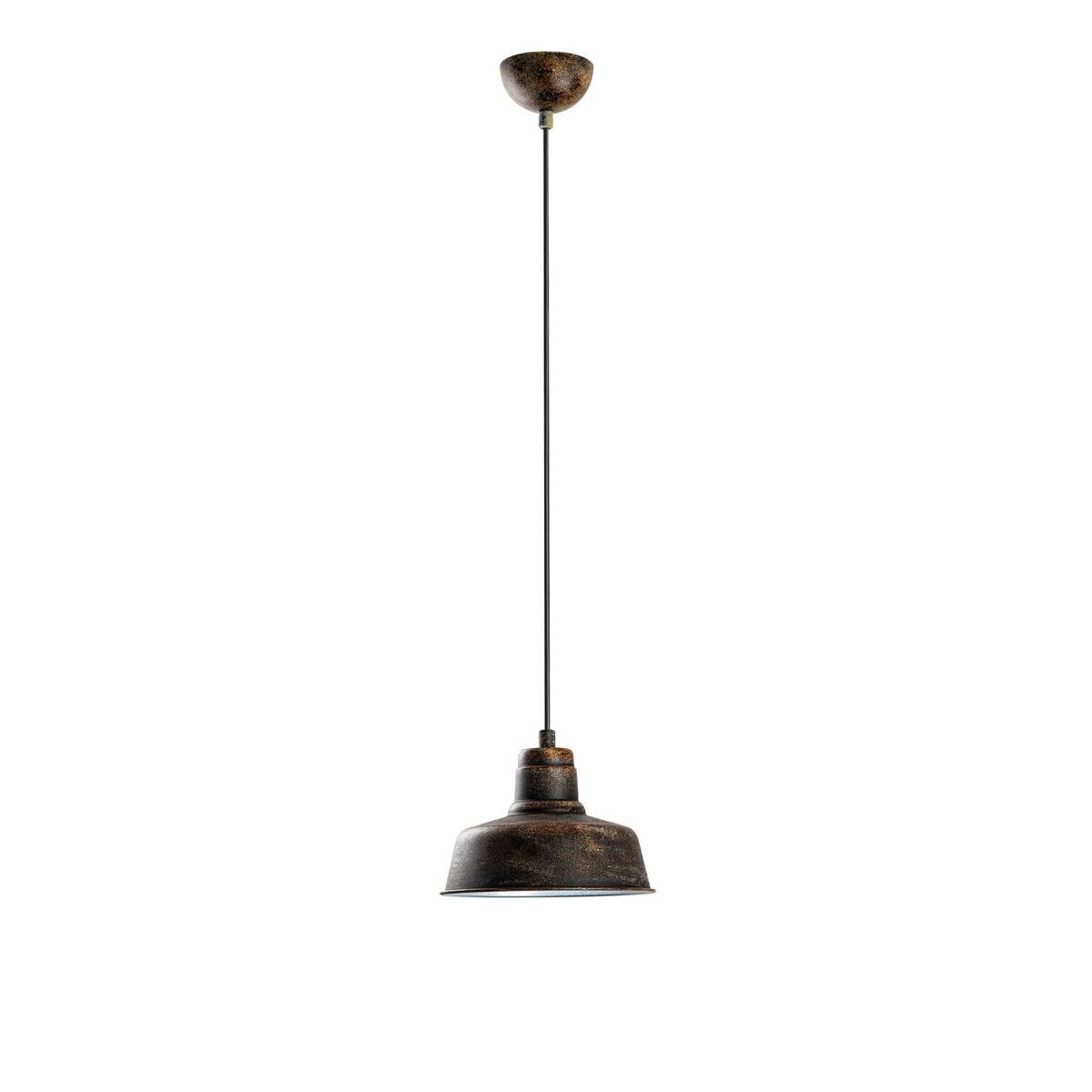 Opviq Pendelleuchte braun B/H/T: ca. 19x108x19 cm E27 1 Brennstellen