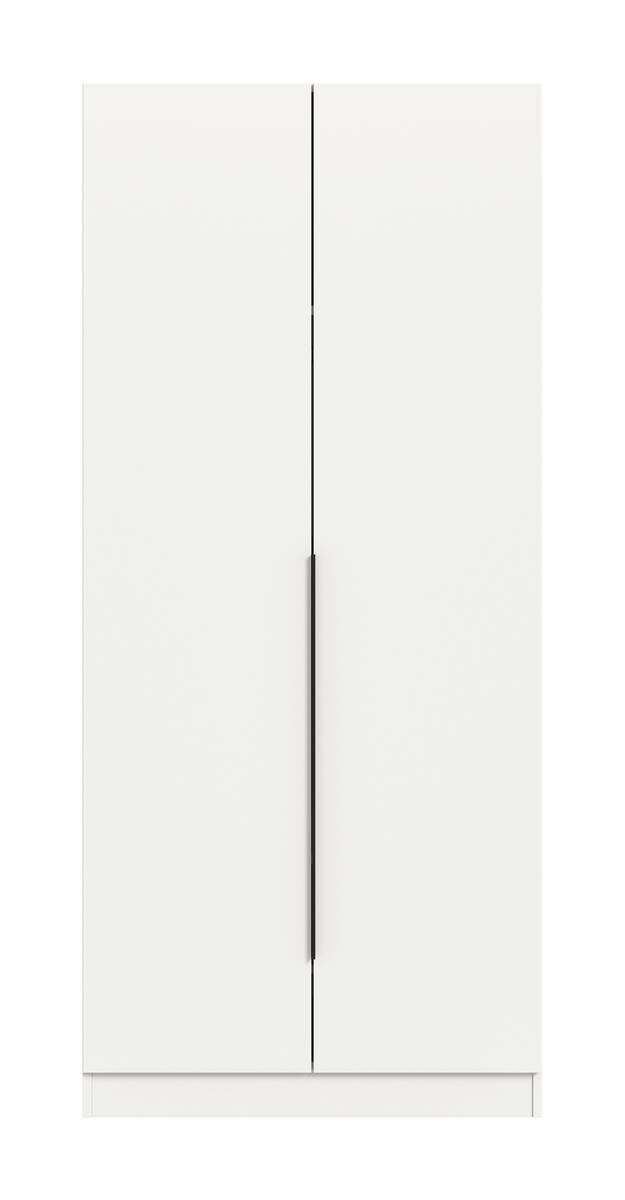 Kleiderschrank KOPENHAGEN weiß B/H/T: ca. 80x181x52 cm