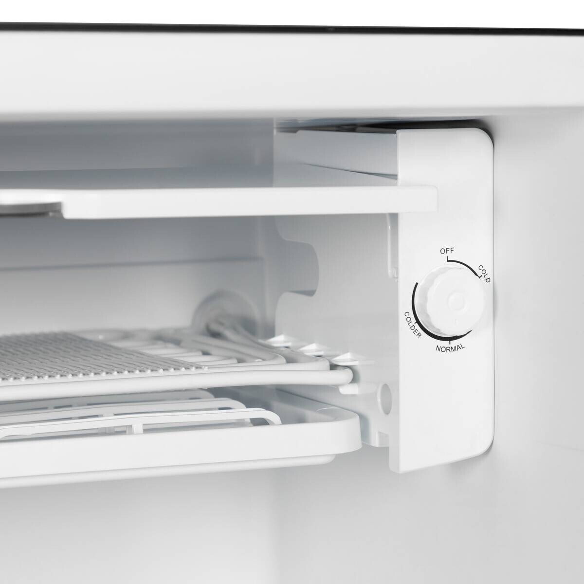 POCOline Stand-Kühlschrank KS84-93ESG schwarz B/H/T: ca. 49x84x46 cm