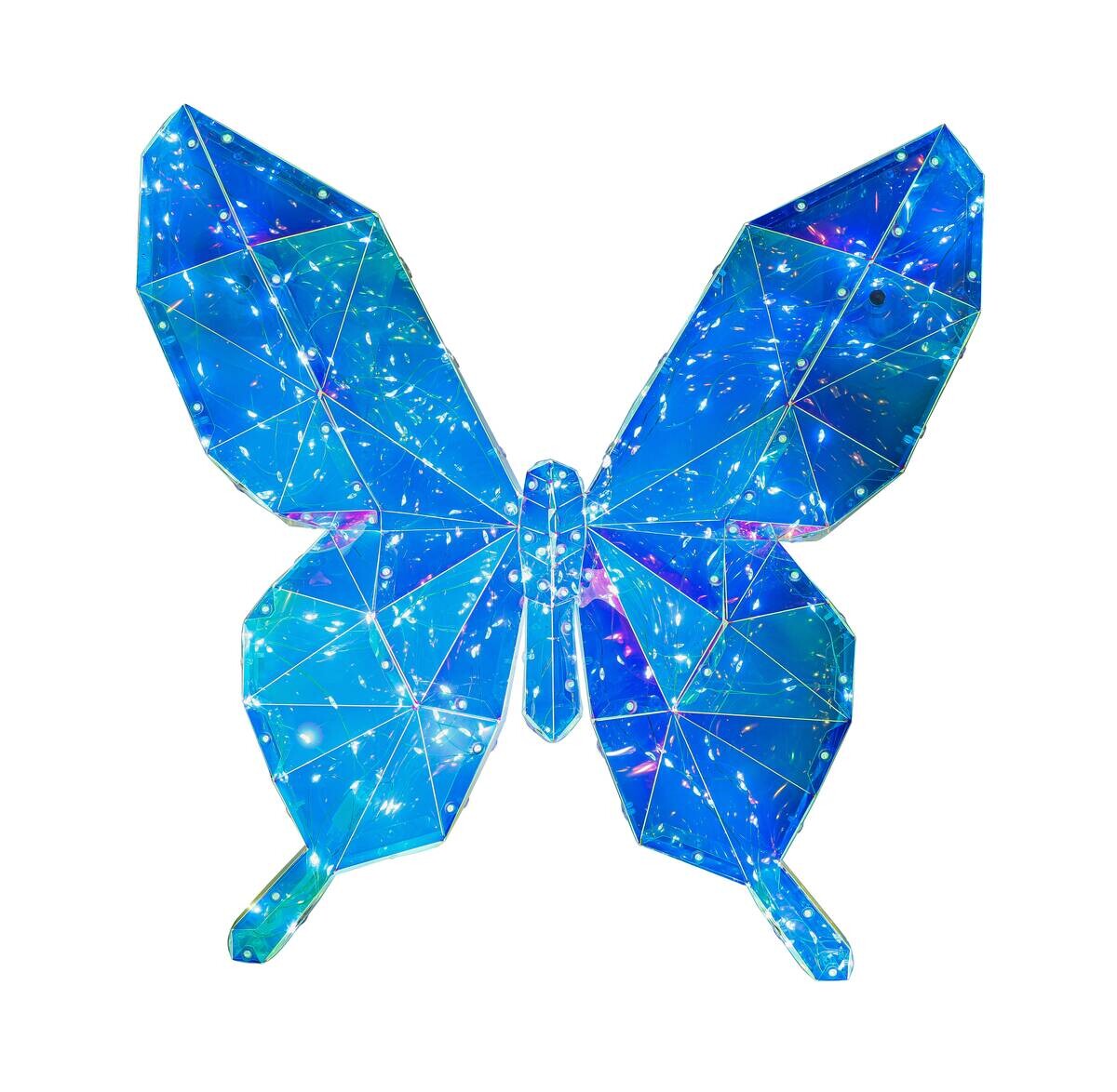 Nolo LED-Dekowandleuchte Butterfly B/H/T: ca. 46x45x8 cm
