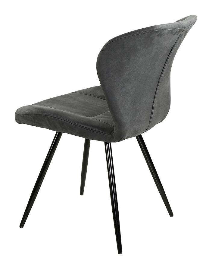 Stuhl anthrazit Vintage B/H/T: ca. 54x86x64 cm