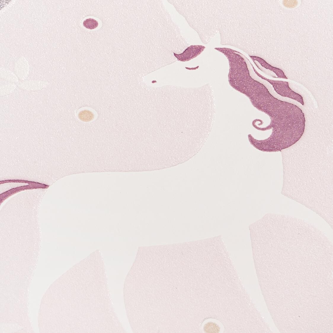 Borte Einhorn rosa B/L: ca. 13x500 cm